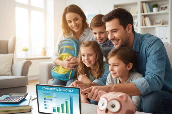 Comment économiser sur l’assurance scolaire grâce aux comparateurs en ligne
