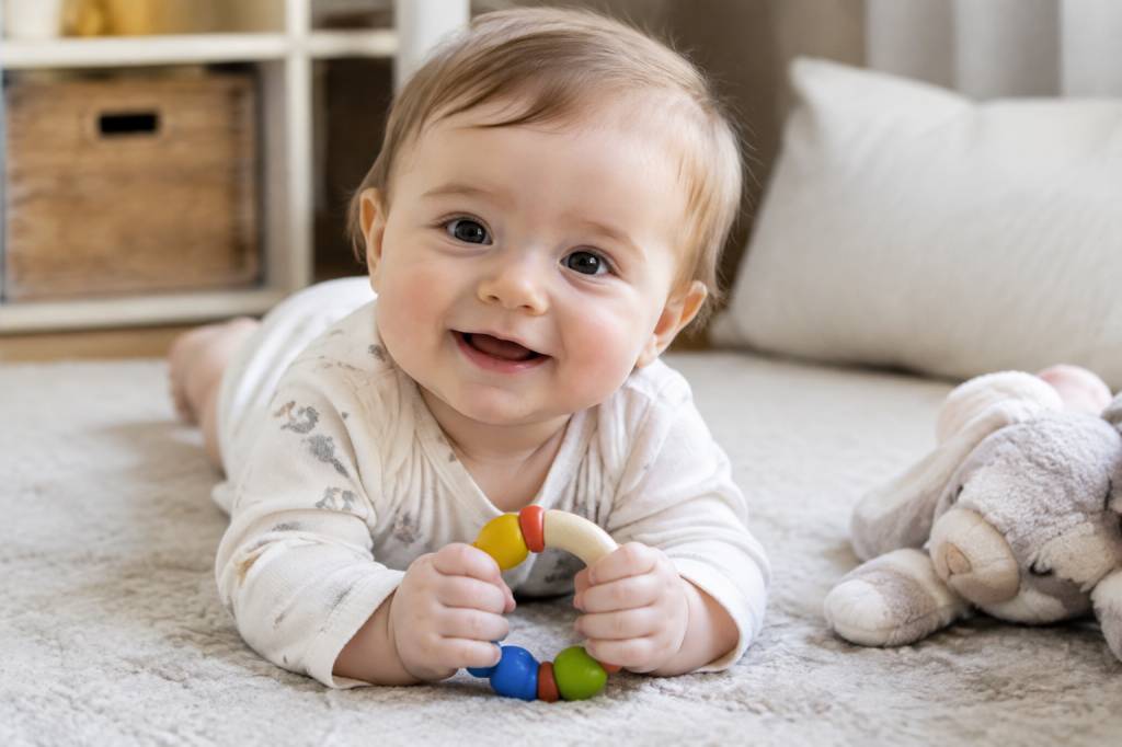 Bébé à 7 mois : développement, alimentation et éveil-haspel